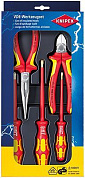 Набор электроизолированных инструментов VDE с 3 отвертками WERA KNIPEX 00 20 13 KN-002013