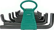 Комплект коротких угловых шестигранников Jonnesway H01MH118S