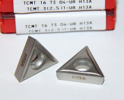 Режущая пластина CoroTurnⓇ 107 для точения TCMT 3(2.5)1-UR H13A