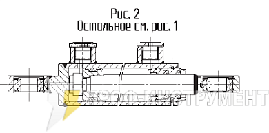 Гидроцилиндр МС40/25х600-3(4).11.3(790)