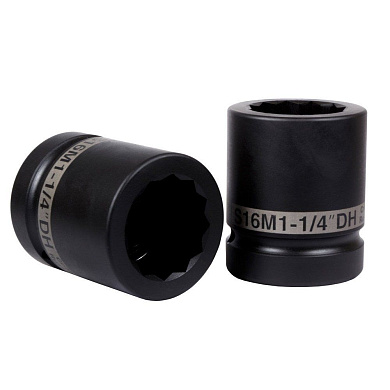Головка ударная S16M1-1/4"DH