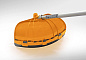 Бензиновая коса с неразъемной штангой CARVER GBC-133